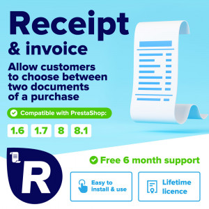 Receipt or invoice module Receipt or invoice module