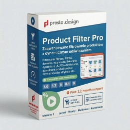 Product Filter Pro - Zaawansowane filtrowanie produktów z AJAX dla PrestaShop