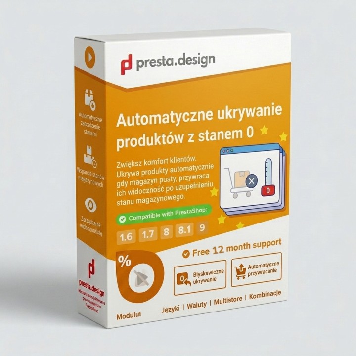 Masquer automatiquement les produits épuisés – PrestaShop
