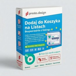 Aggiungi al carrello nella lista – acquisto rapido in PrestaShop