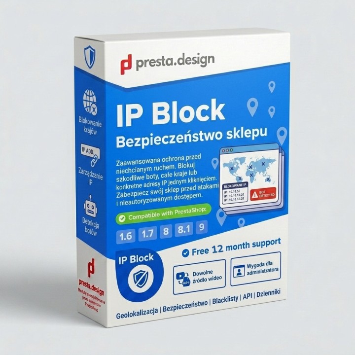 IP Block – bloccare bot, paesi e indirizzi IP in PrestaShop