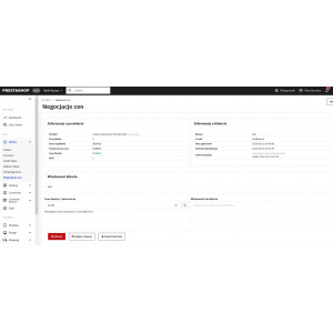Negocjuj cenę PrestaShop - moduł składania i akceptacji propozycji ceny produktu