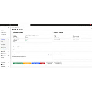Negocjuj cenę PrestaShop - moduł składania i akceptacji propozycji ceny produktu Negocjuj cenę PrestaShop - moduł składania i akceptacji propozycji ceny produktu
