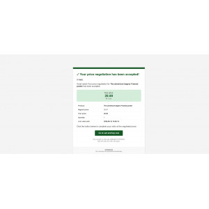 Negocjuj cenę PrestaShop - moduł składania i akceptacji propozycji ceny produktu Negocjuj cenę PrestaShop - moduł składania i akceptacji propozycji ceny produktu