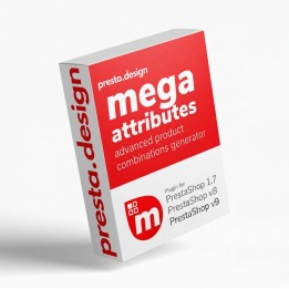 MEGA Attributes – generator atrybutów i kombinacji PrestaShop
