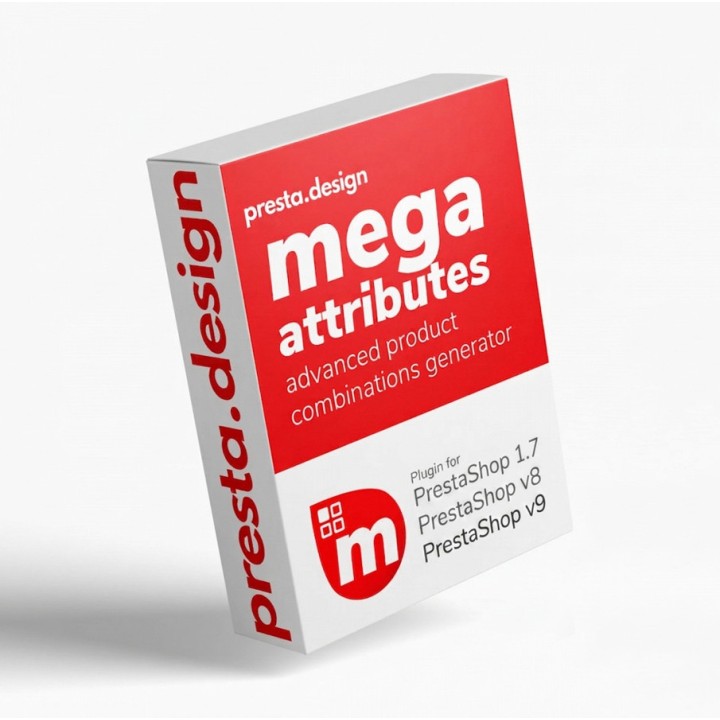 MEGA Attributes – generatore di attributi e combinazioni per PrestaShop