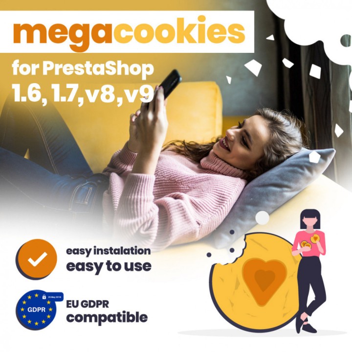 Blocage des cookies RGPD + Google Consent Mode v2 – PrestaShop