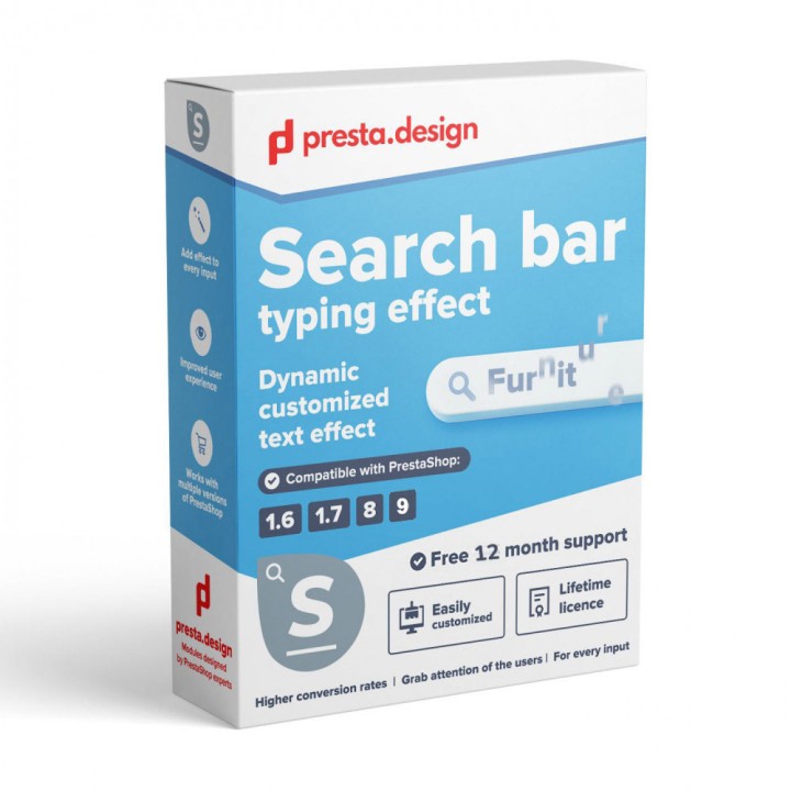Frasi suggerite nella ricerca – modulo PrestaShop
