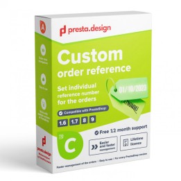 Order reference numbering – PrestaShop module