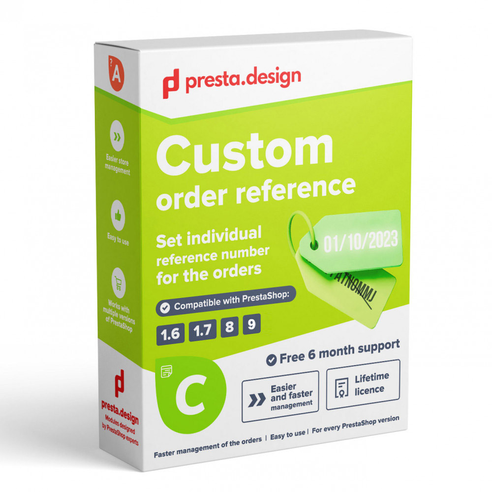 Custom order reference Custom order reference