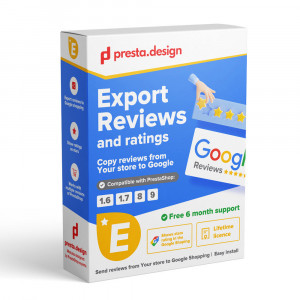 Moduł eksport opinii o produktach do Google