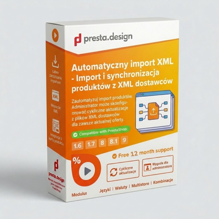 Import XML automatique – import et synchronisation des produits depuis les XML des fournisseurs