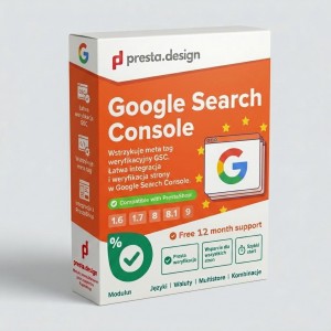 Google Search Console - Weryfikacja GSC przez meta tag dla PrestaShop