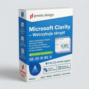 Microsoft Clarity for PrestaShop - Analytics Script Integration Microsoft Clarity for PrestaShop - Analytics Script Integration