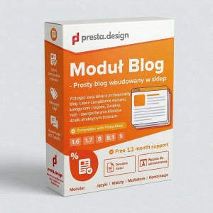Blog PrestaShop - Prosty blog wbudowany w sklep internetowy