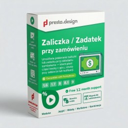 Acconto per PrestaShop – pagamento parziale dell'ordine