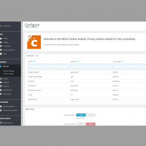Moduł blokada Cookies Prestashop Consent Mode v2 RODO Moduł blokada Cookies Prestashop Consent Mode v2 RODO