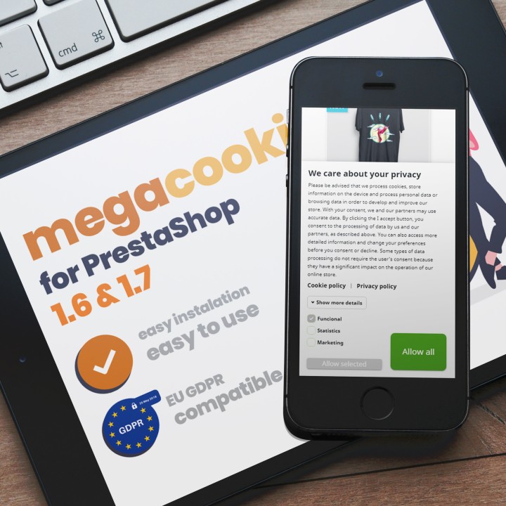 Bloqueo de cookies RGPD + Google Consent Mode v2 – PrestaShop