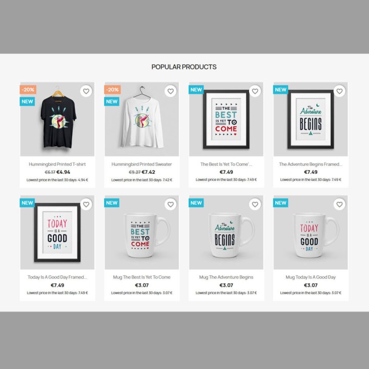Module Omnibus PrestaShop – historique du prix le plus bas sur 30 jours