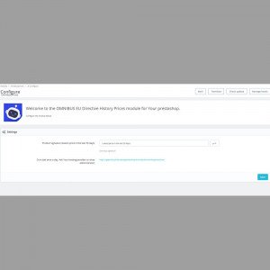 Moduł Prestashop Omnibus - Moduł + wdrożenie - Dyrektywa Omnibus Prices EU