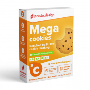 Moduł blokada Cookies Prestashop Consent Mode v2 RODO